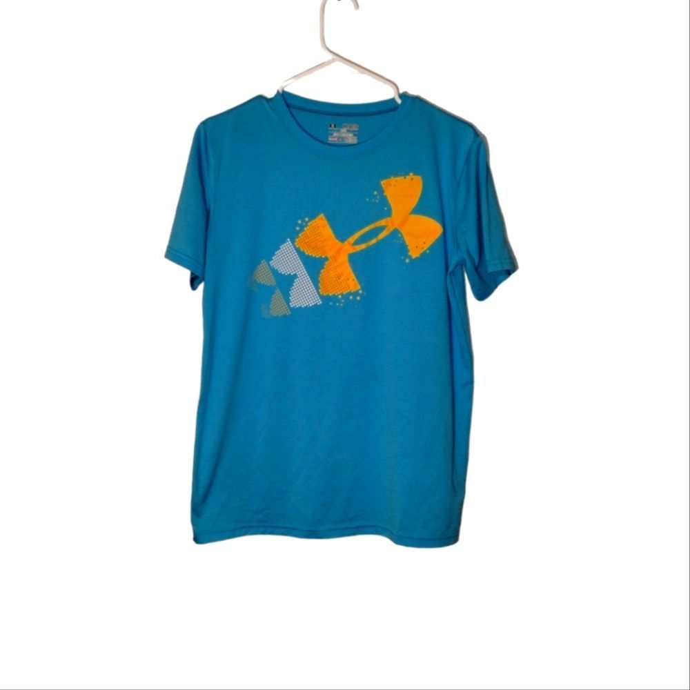 Under Armour Sports Blue t shirt Youth size XL - Picture 5 of 7